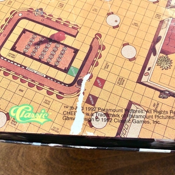 Cheers, Board Game, Vintage 1992, 90s Cheers TV Show, Very Nice Condition - Picture 15 of 16